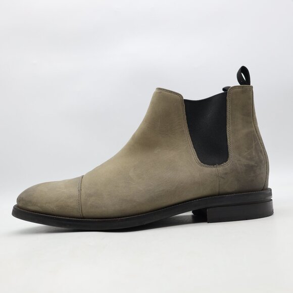 Cole Haan Wagner Grand Men's Size 12 M Waterproof Chelsea Boot Olive Green Grey - Picture 4 of 10